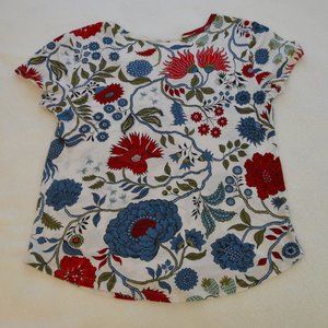 Loft Jacobean Floral Tee S